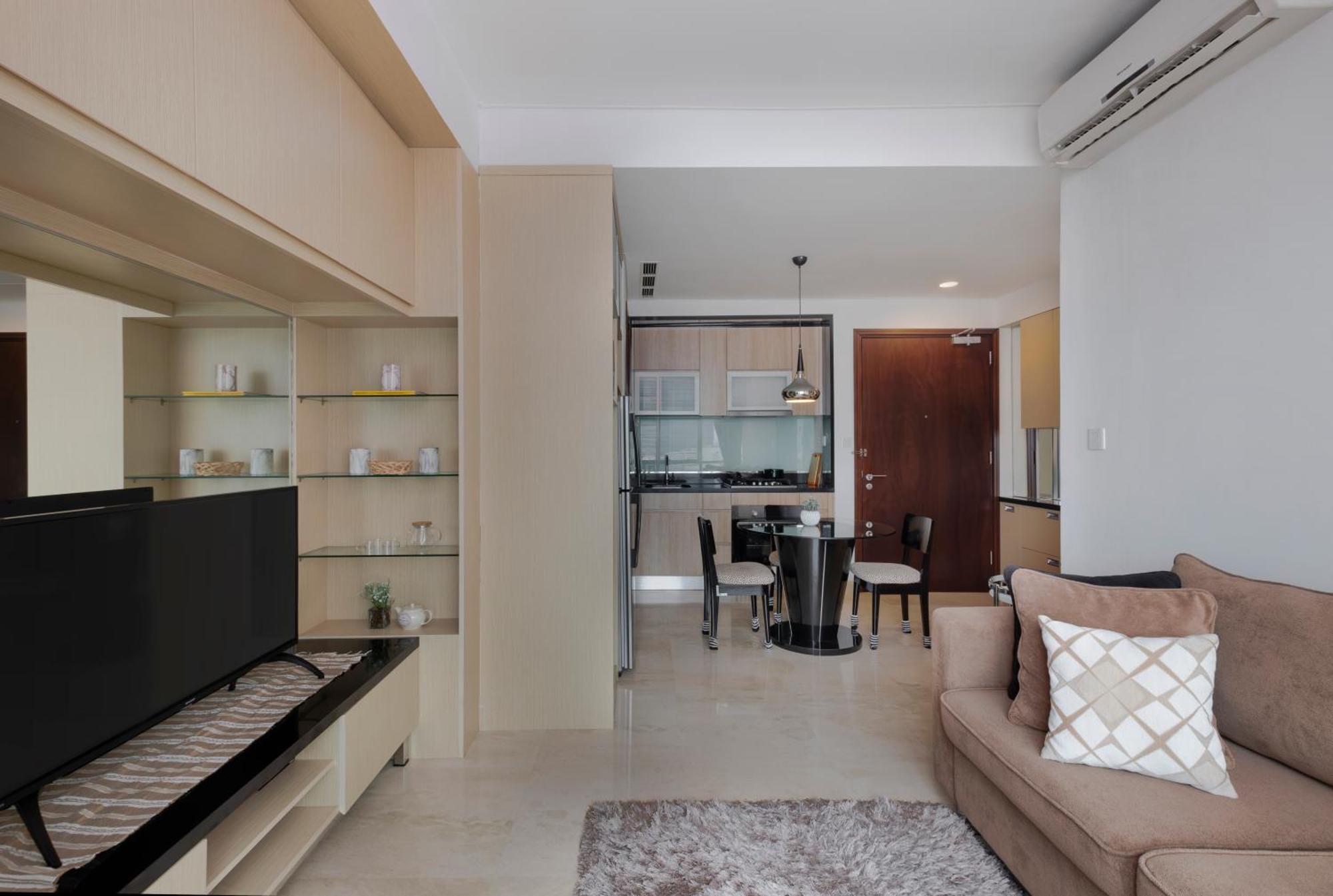 2br Fully Furnished At Setiabudi Sky Garden Kuningan Apartemen *